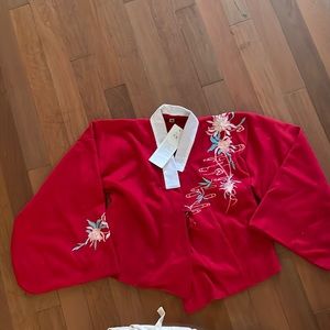 Asian ensemble- jacket and skirt